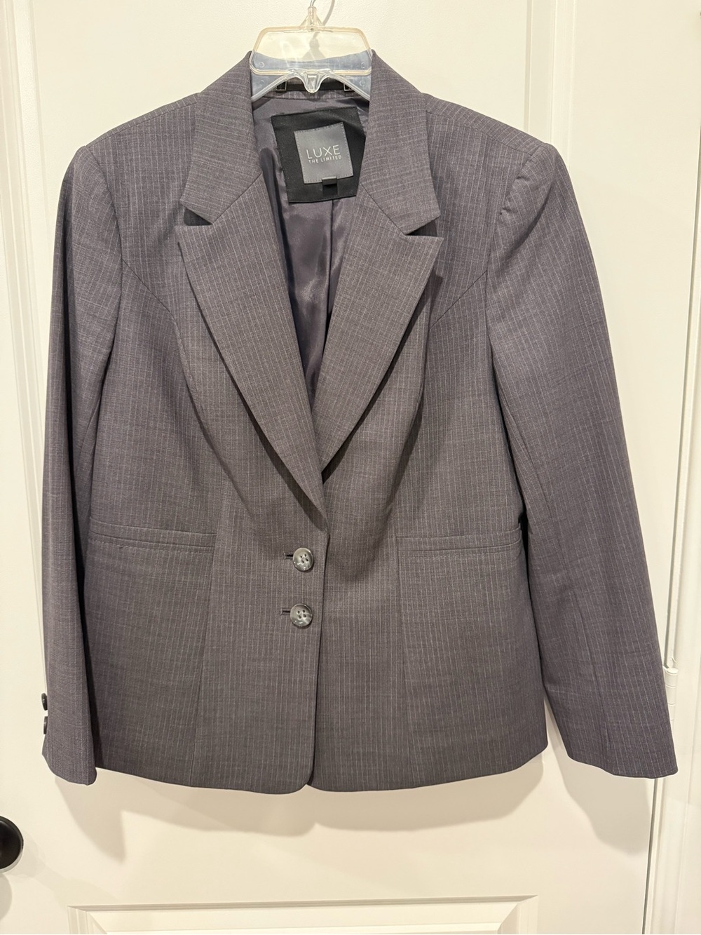 EUC The Limited Gray Pinstripe Women’s Suit Size 12
